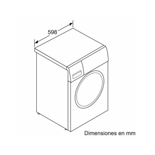 Kích thước máy giặt Bosch WAT28661ES