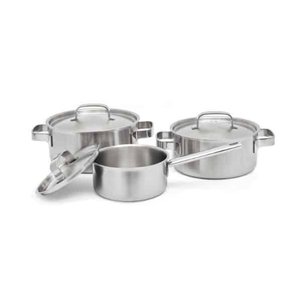 Bộ Nồi Inox 6 món Malloca SA-2030 Bộ Nồi Inox 6 món Malloca SA-2030