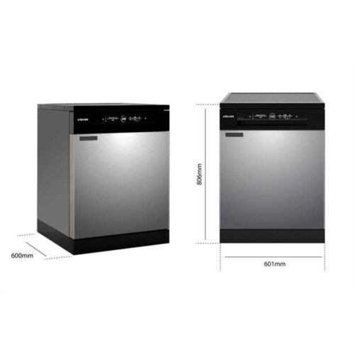 Kích thước máy rửa bát Kocher KDEU-8855S7