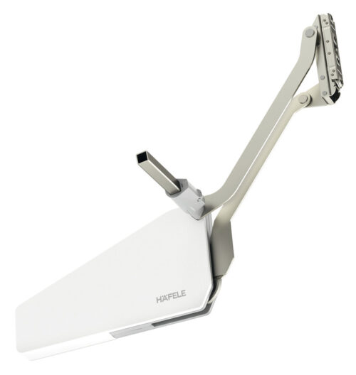 Bộ tay nâng Free Up Hafele 493.05.791 nắp trắng