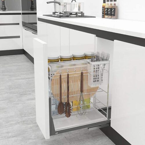 Ảnh Bộ đựng dao thớt chai lọ Sonata 350mm Hafele 549.20.019