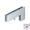 Kẹp kính chữ L Inox bóng Hafele 981.00.663