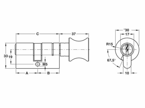 ruot khoa hafele 916 96 325 1