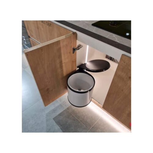 Thiết kế Thùng rác gắn cánh lắp âm cửa Hafele Viola 502.24.003