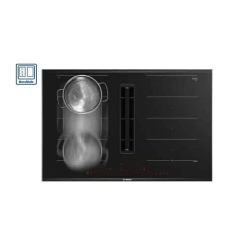Tính năng bếp từ 4 vùng nấu kết hợp hút mùi Bosch PVQ731F15E