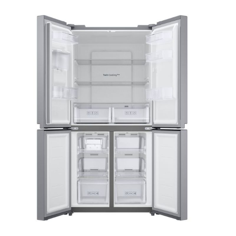 Bên trong tủ lạnh 4 cánh side by side 488 lít Samsung RF48A4010M9/SV Bên trong tủ lạnh 4 cánh side by side 488 lít Samsung RF48A4010M9/SV