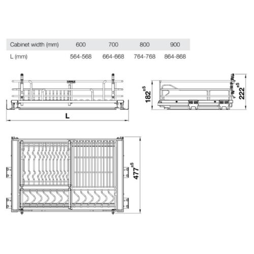 kich thuoc gia bat dia inox 304 hafele kason 549 04 044 600mm