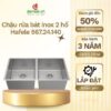 Chậu rửa bát inox 2 hố Hafele 567.24.140