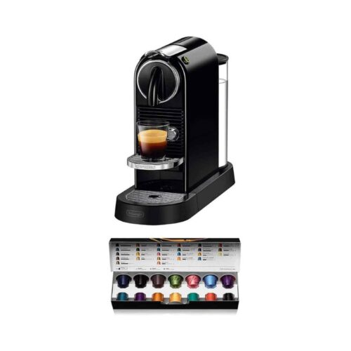 Máy pha cafe viên nén DeLonghi EN167.B Citiz 3 Ảnh máy pha cafe viên nén DeLonghi EN167.B Citiz