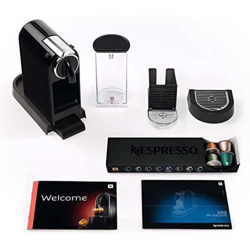 Hình ảnh máy pha cafe viên nén DeLonghi EN167.B Citiz Hình ảnh máy pha cafe viên nén DeLonghi EN167.B Citiz