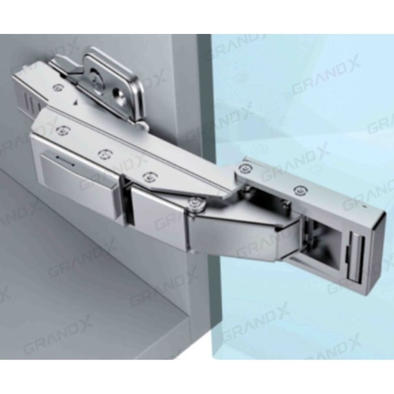 Bản lề cong lắp lọt lòng Capella kính cao cấp GrandX XC.G3 Bản lề cong lắp lọt lòng Capella kính cao cấp GrandX XC.G3