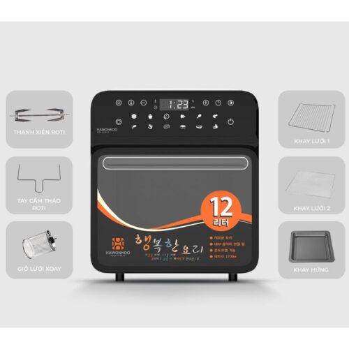 Chi tiết nồi chiên không dầu Hawonkoo AFH-128