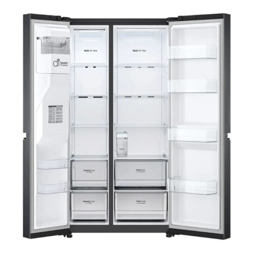 anh tu lanh 2 canh side by side inverter 635 lit lg gr d257wb