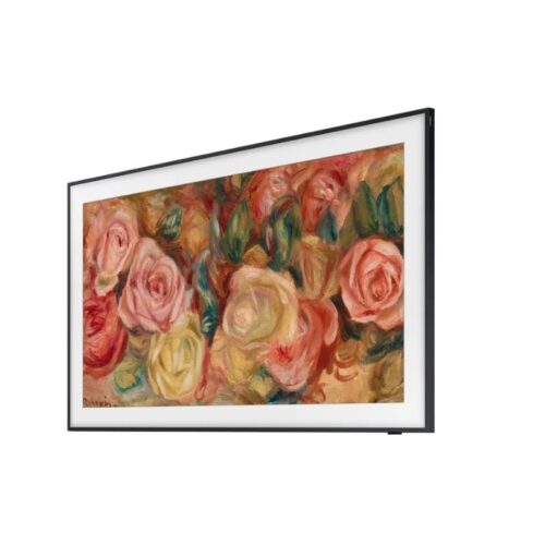 hinh smart tivi khung tranh the frame qled samsung 4k 65 inch qa65ls03dakxxv