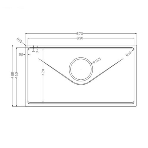 kich thuoc chau rua bat konox tari 8748sm