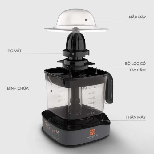 Máy vắt cam Hawonkoo OJH-120-GR 5 thiet ke may vat cam hawonkoo ojh 120 gr
