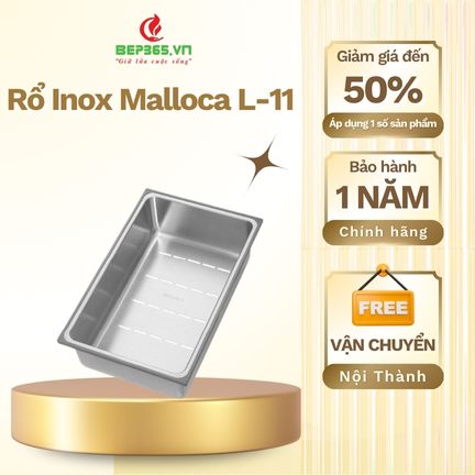 Rổ Inox Malloca L-11