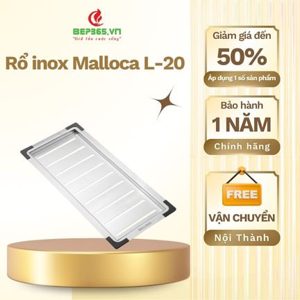 Rổ inox Malloca L-20