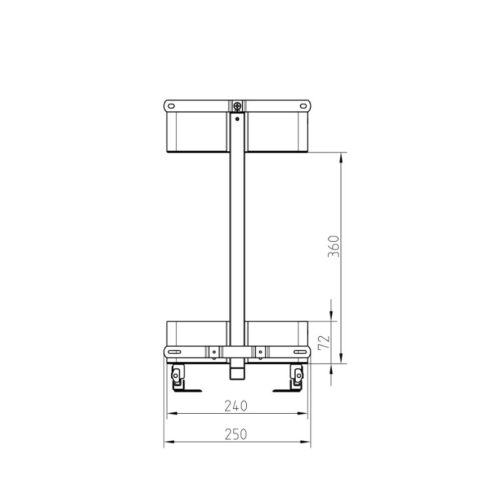 Lắp đặt kệ gia vị Hafele 545.14.323